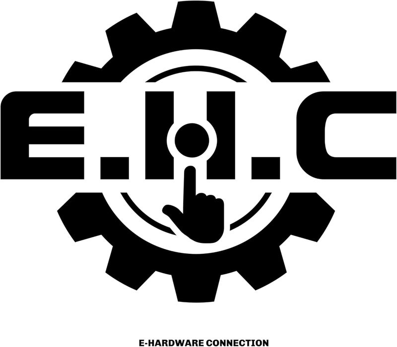 EHC Window Screen Clips "Black” Plastic (Choose Your Size! /Size Run Flush up to 1-3/16” Offset) New or Replacement (10 Pack with All Needed Hardware Included) by E.H.C. (1-3/16" Offset) - Image 5
